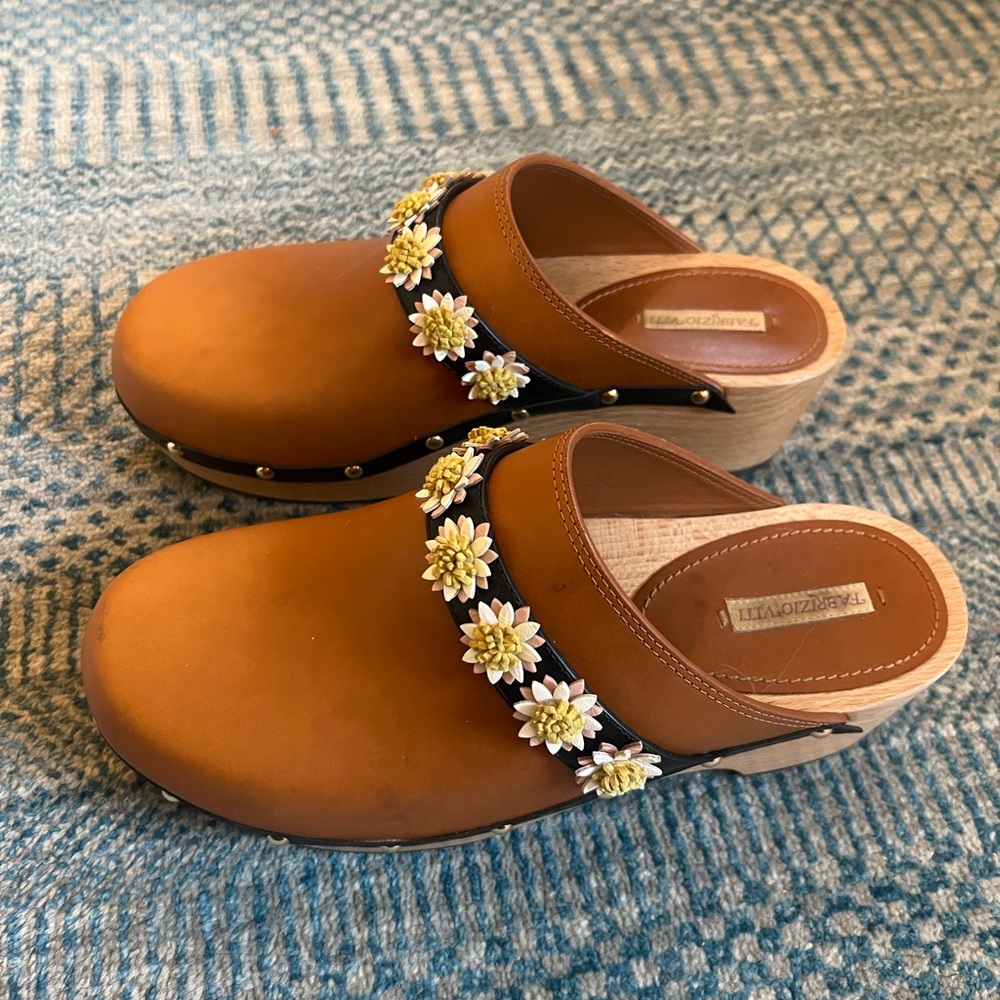 Fabrizio Viti Jean Daisy Clogs